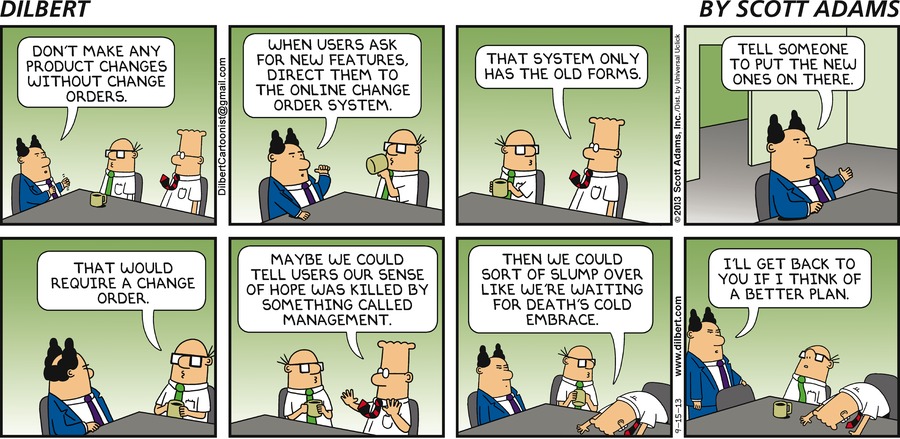 Dilbert Cartoon